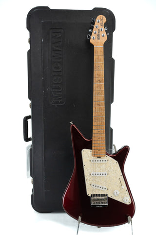Used Ernie Ball Music Man Albert Lee Signature SSS HT - Pearl Red Maple - Ser. 98490