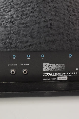 Used Framus Cobra 3-Channel 100-Watt Guitar Amp Head