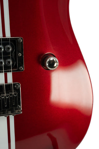 Used Fender Special Edition Set-Neck Esquire Custom GT 2003 - Crimson Red Metallic
