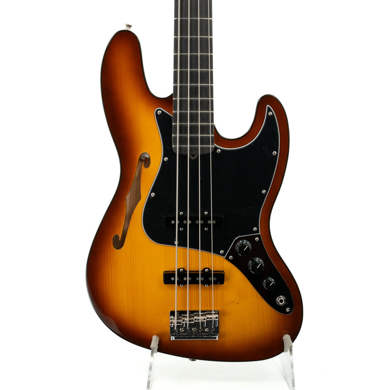 Fender Limited Edition Suona Jazz Bass Thinline - Ebony Fingerboard - Violin Burst - Ser. US23094512