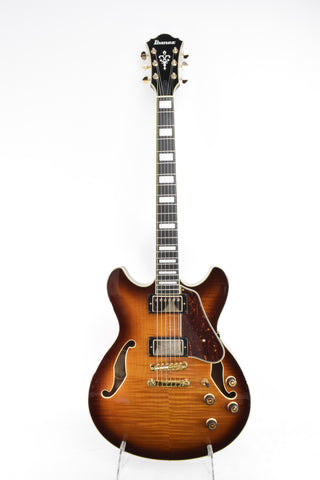 Used Ibanez AS93FM Artcore Expressionist - Violin Sunburst with Hardshell Case