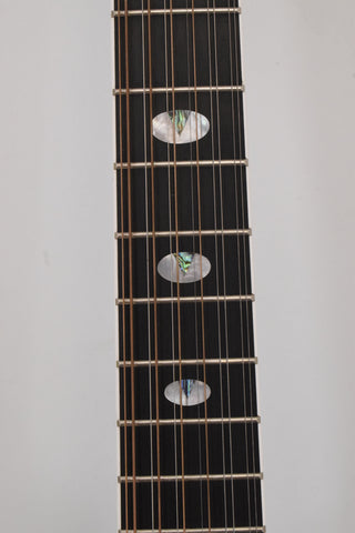 Used Takamine TSP158C-12 SBL See Thru Black Gloss 12-String Acoustic Electric w/ Case