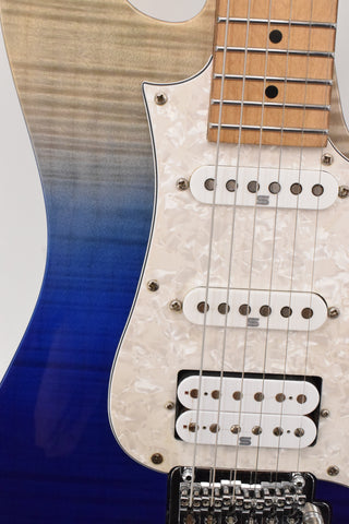 Used Ibanez AZ224F Premium - Blue Iceberg Gradation