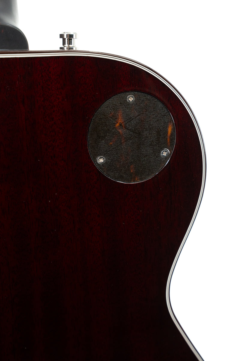 Used Gretsch G6134TFM-NH Nigel Hendroff Signature Penguin - Dark Cherry Metallic Flame - Ser. JT23020792