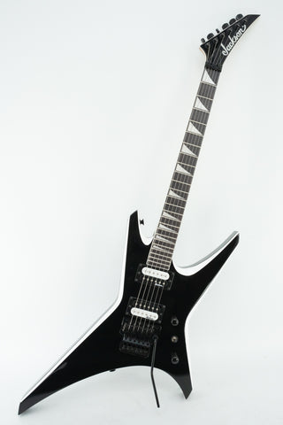Used Jackson JS32 Warrior - Black with White Bevels - Ser. CWJ2214139