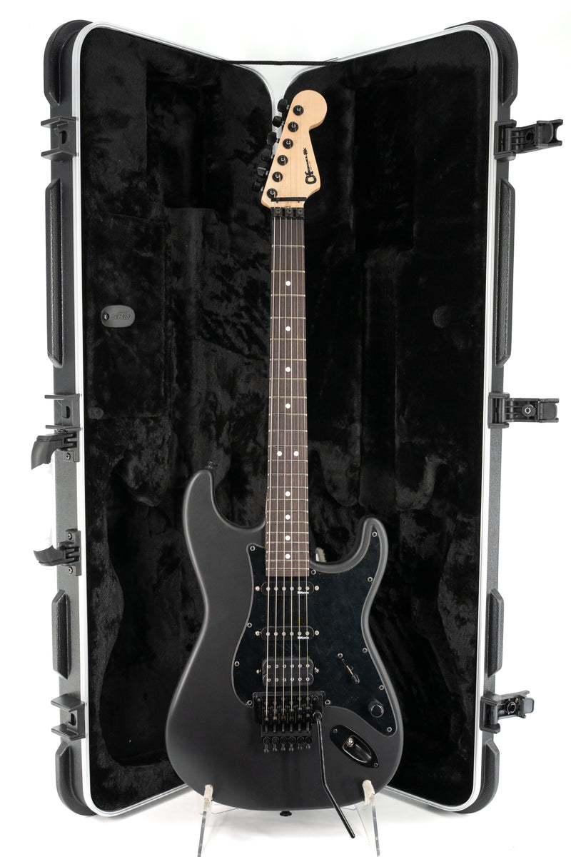 Charvel USA Select So-Cal HSS FR - Pitch Black - Ser. C15479