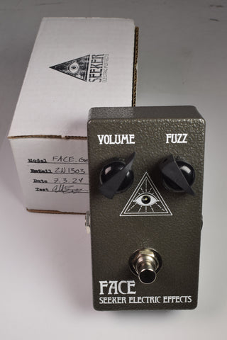 Used Seeker Electric Effects Lineage Face - Germanium Fuzz - Gray