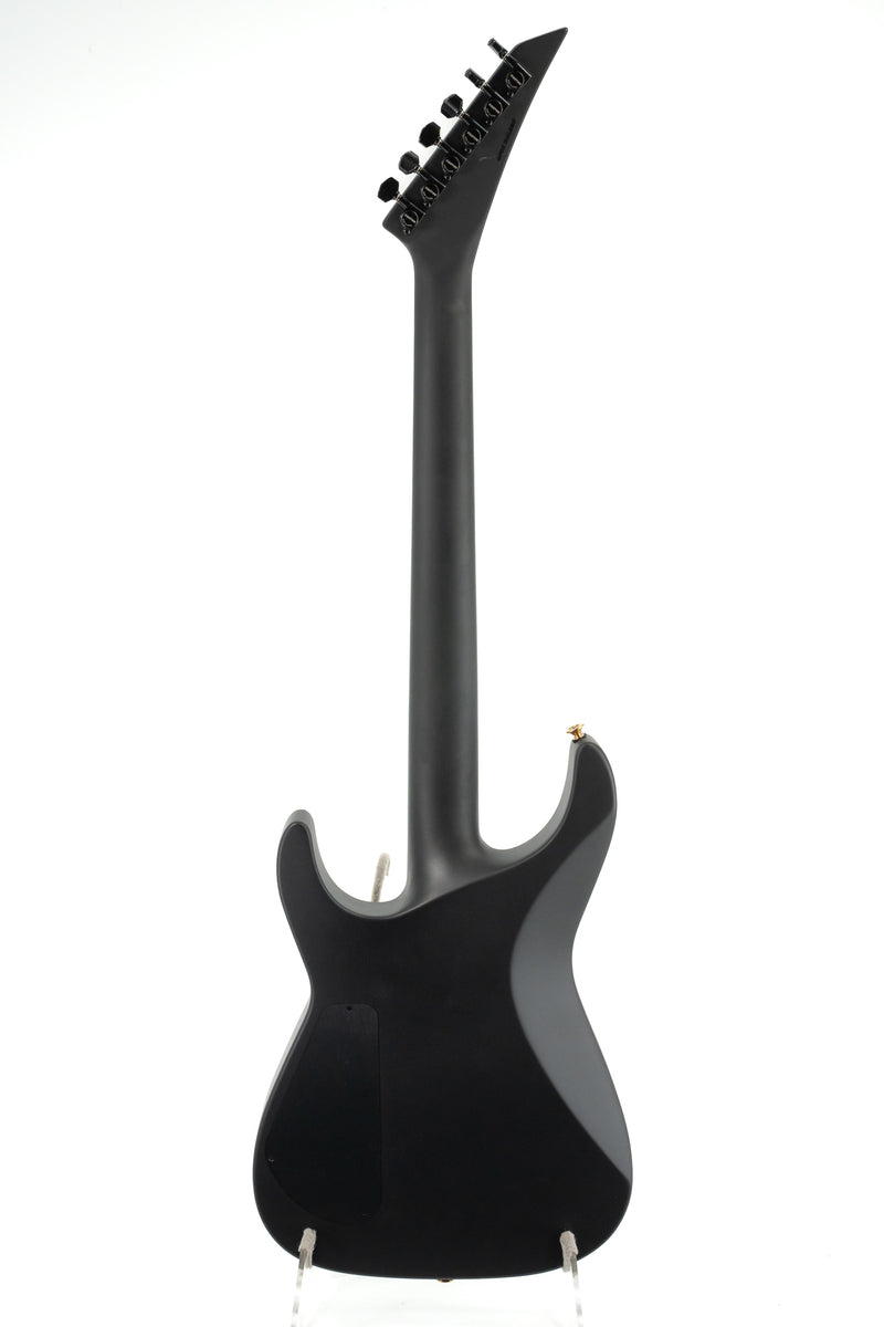 Jackson Custom Shop SL1H Soloist - Satin Black - TOM Bridge