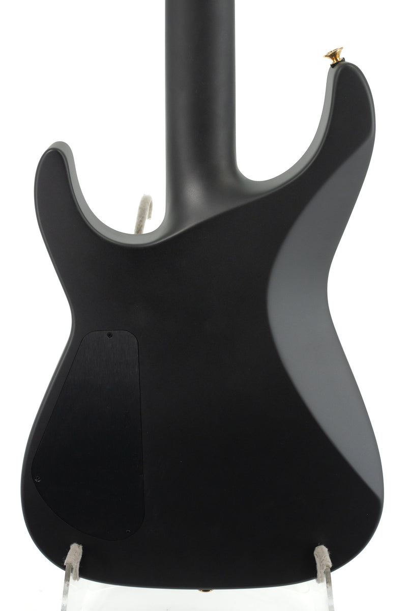 Jackson Custom Shop SL1H Soloist - Satin Black - TOM Bridge