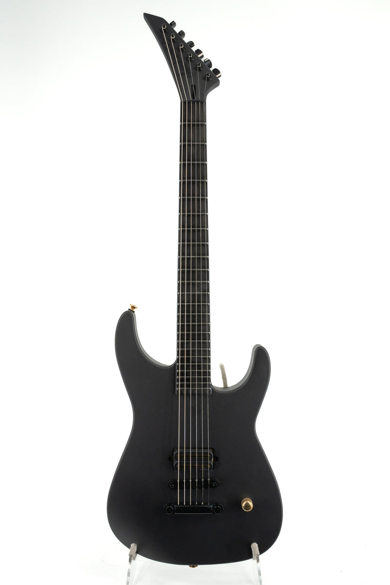 Jackson Custom Shop SL1H Soloist - Satin Black - TOM Bridge