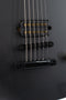 Jackson Custom Shop SL1H Soloist - Satin Black - TOM Bridge