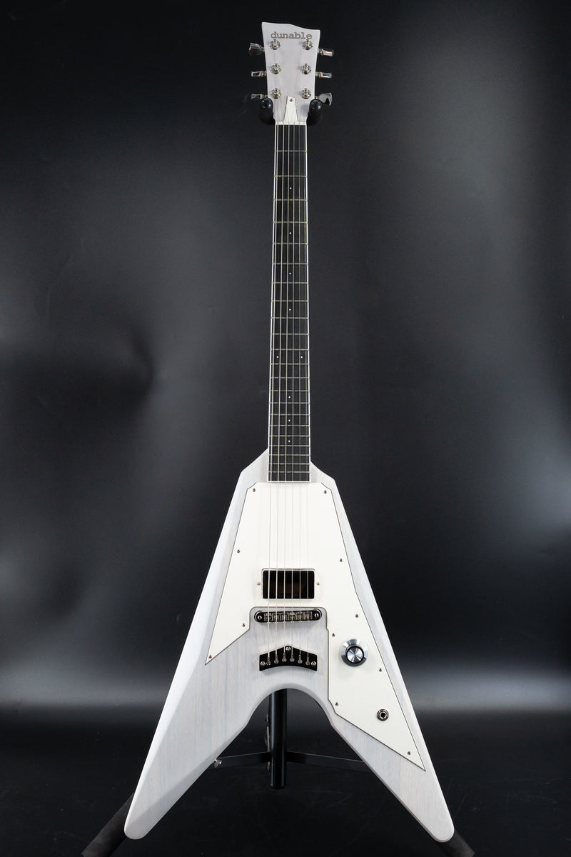 Dunable Asteroid - Black Limba Body - Transparent White Burst