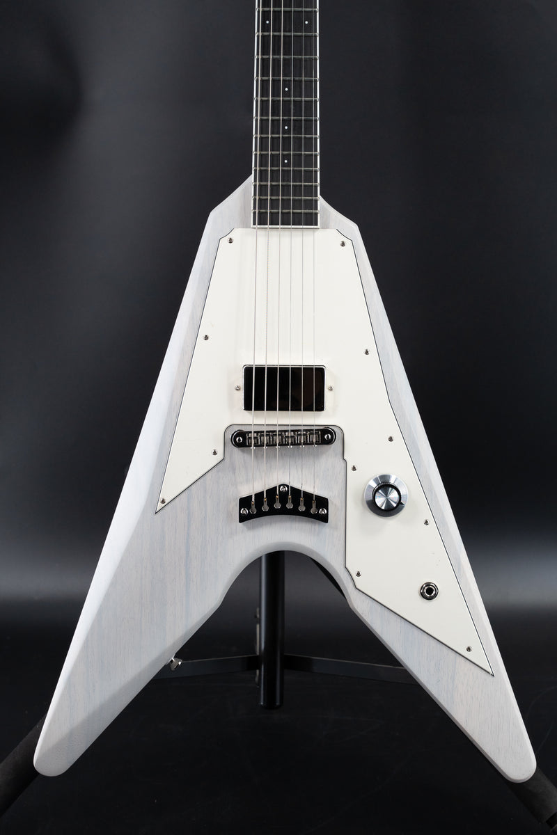 Dunable Asteroid - Black Limba Body - Transparent White Burst