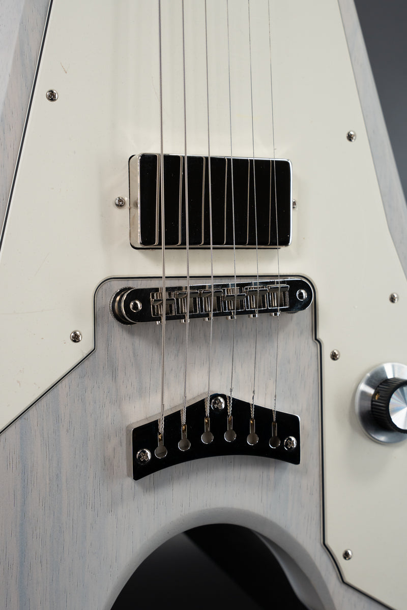 Dunable Asteroid - Black Limba Body - Transparent White Burst
