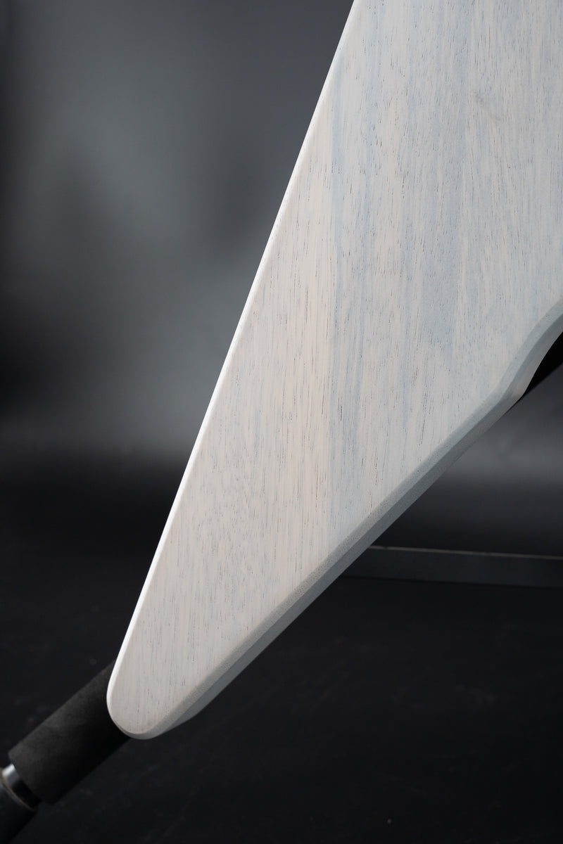 Dunable Asteroid - Black Limba Body - Transparent White Burst