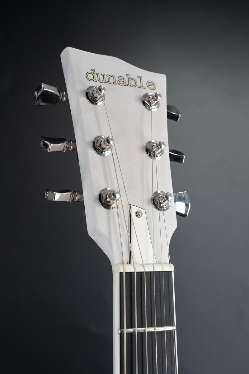 Dunable Asteroid - Black Limba Body - Transparent White Burst