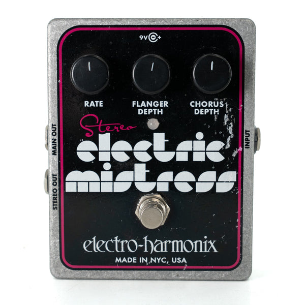 Used Electro-Harmonix Stereo Electric Mistress Chorus Flanger Pedal