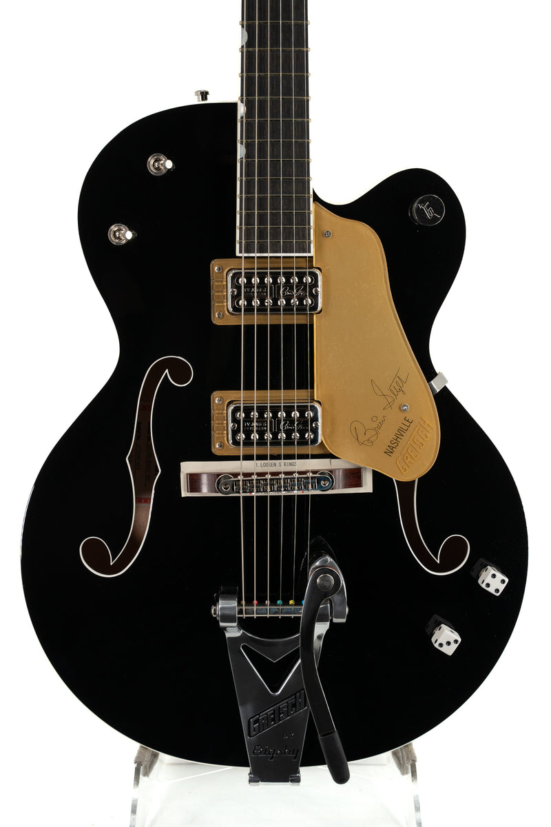 Gretsch G6120T Brian Setzer Signature Nashville - Black Lacquer - Ser. JT22041423