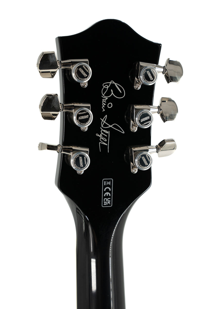 Gretsch G6120T Brian Setzer Signature Nashville - Black Lacquer - Ser. JT22041423