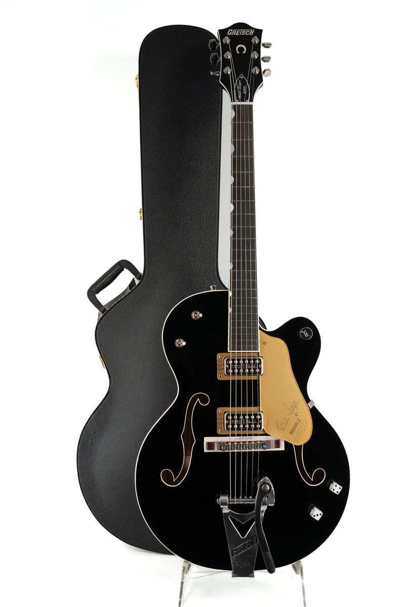 Gretsch G6120T Brian Setzer Signature Nashville - Black Lacquer - Ser. JT22041423