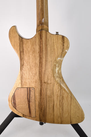 Used Dunable USA R2 Special Stash Black Limba Body and Burl Maple Top