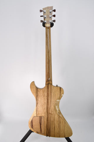 Used Dunable USA R2 Special Stash Black Limba Body and Burl Maple Top