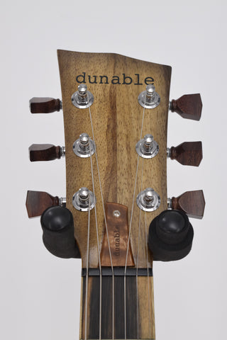 Used Dunable USA R2 Special Stash Black Limba Body and Burl Maple Top