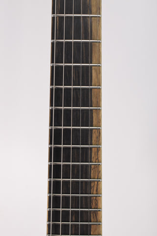 Used Dunable USA R2 Special Stash Black Limba Body and Burl Maple Top