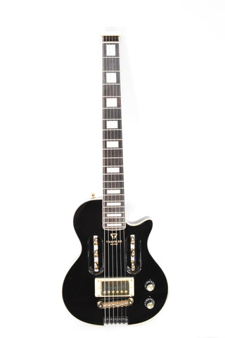 Used Traveler EG-1 Custom Travel Guitar - Gloss Black
