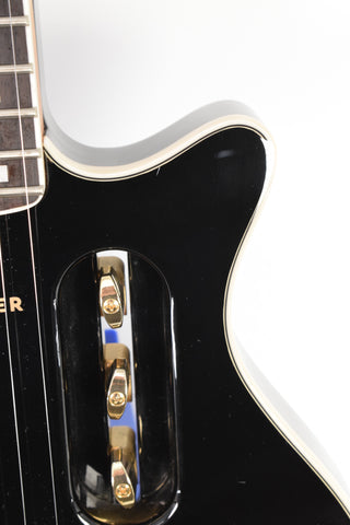 Used Traveler EG-1 Custom Travel Guitar - Gloss Black