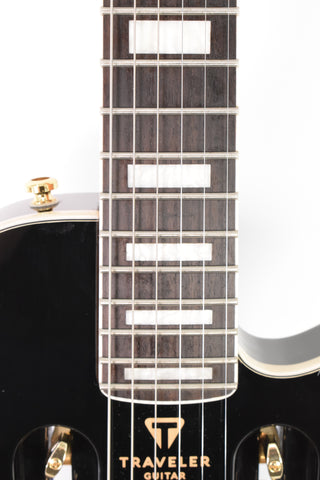 Used Traveler EG-1 Custom Travel Guitar - Gloss Black