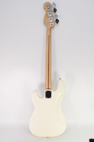 Used Fender Mexican Standard Precision Bass - Arctic White with Rosewood Fingerboard 2016