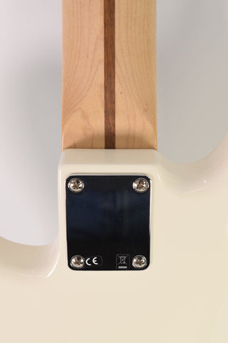 Used Fender Mexican Standard Precision Bass - Arctic White with Rosewood Fingerboard 2016