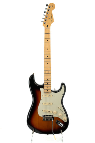 Used Fender Player Stratocaster - Maple Fingerboard - 3 Color Sunburst - Upgraded Pickups and Tuners