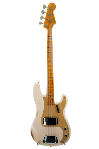 Fender Custom Shop Limited Edition P-Jazz Bass Relic - Aged White Blonde
