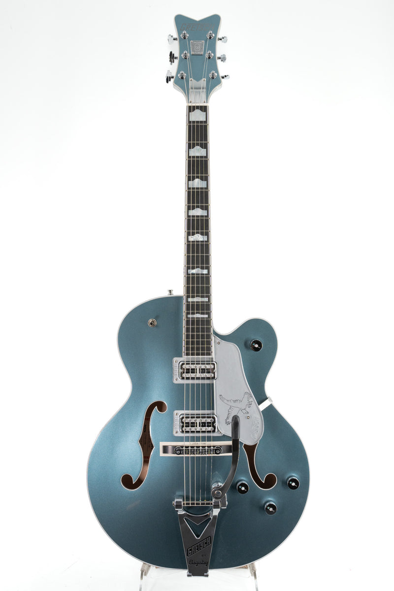 Gretsch G6136T-140 Limited Edition 140th Double Platinum Falcon - Two Tone Stone Platinum/Pure Platinum - Ser. JT23010390 - Used