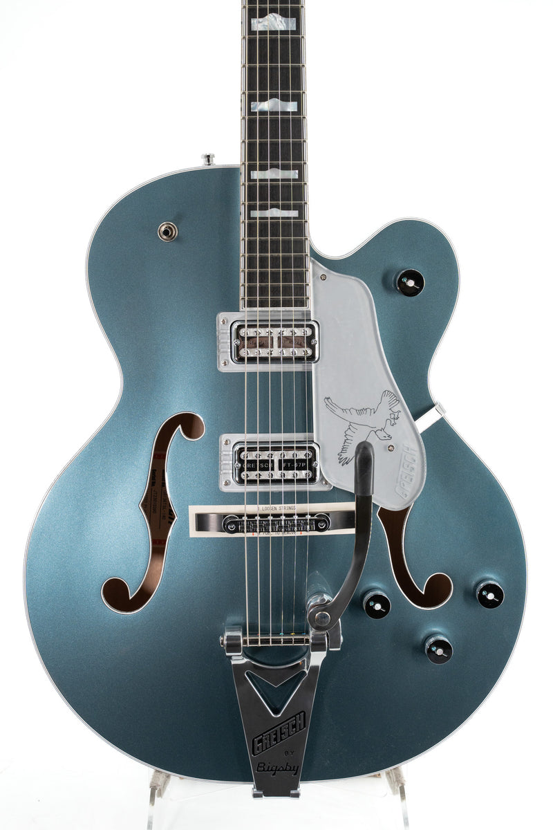 Gretsch G6136T-140 Limited Edition 140th Double Platinum Falcon - Two Tone Stone Platinum/Pure Platinum - Ser. JT23010390 - Used