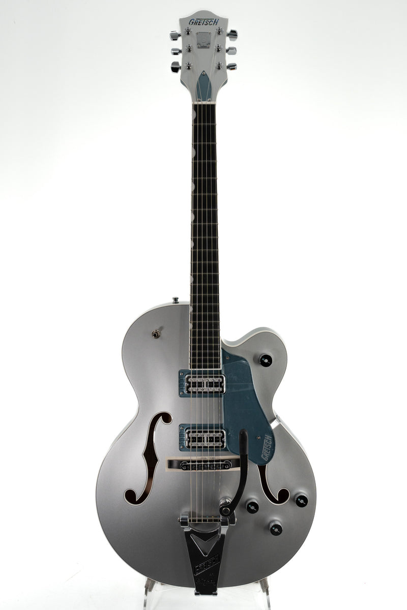 Gretsch G6118T-140 Limited Edition 140th Double Platinum Anniversary - Two Tone Pure Platinum/Stone Platinum - Ser. JT23010115 - Used