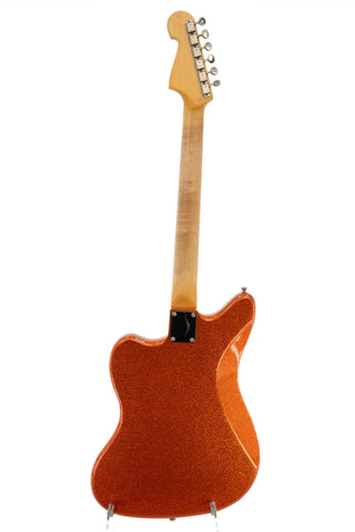 Used Seuf OH-10 Tangerine Sparkle - Matching Headstock
