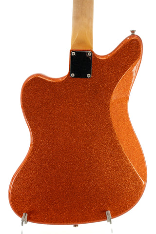 Used Seuf OH-10 Tangerine Sparkle - Matching Headstock