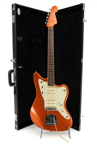 Used Seuf OH-10 Tangerine Sparkle - Matching Headstock