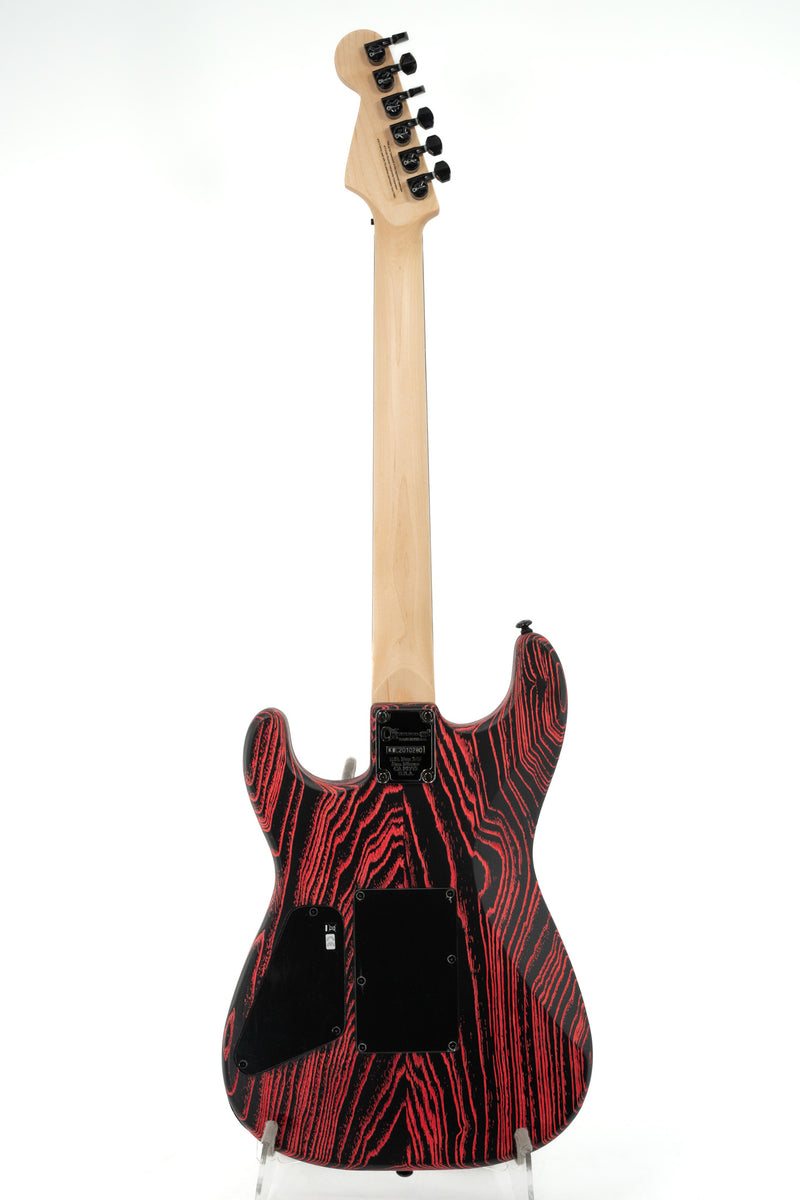 Jackson American Series Virtuoso, Streaky Ebony Fingerboard, Satin Black - Ser. JAS2300637
