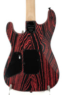 Jackson American Series Virtuoso, Streaky Ebony Fingerboard, Satin Black - Ser. JAS2300637