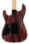 Jackson American Series Virtuoso, Streaky Ebony Fingerboard, Satin Black - Ser. JAS2300637