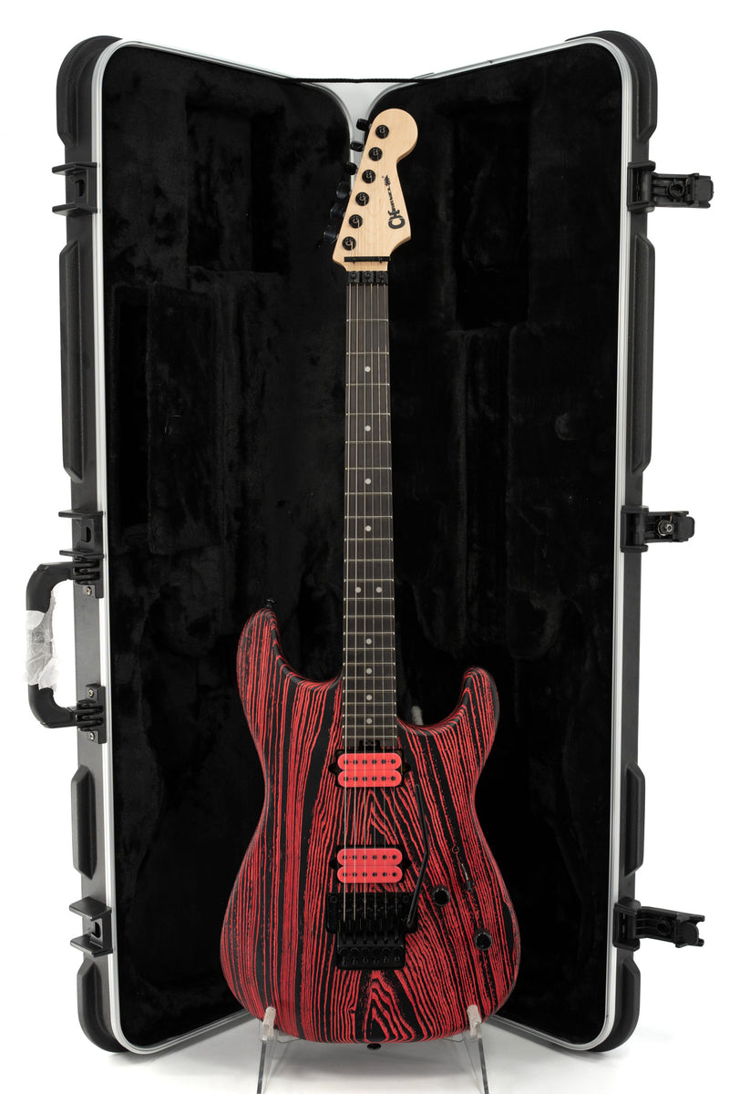 Jackson American Series Virtuoso, Streaked Ebony Fingerboard, Satin Shell Pink - Ser. JAS2301391
