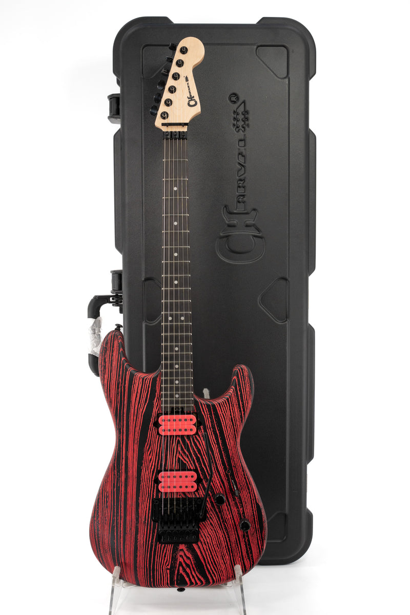 Jackson American Series Virtuoso, Streaked Ebony Fingerboard, Satin Shell Pink - Ser. JAS2301391