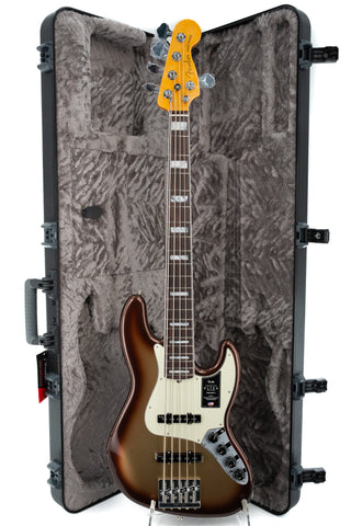 Fender American Ultra Jazz Bass V - Mocha Burst - Ser. US23100445