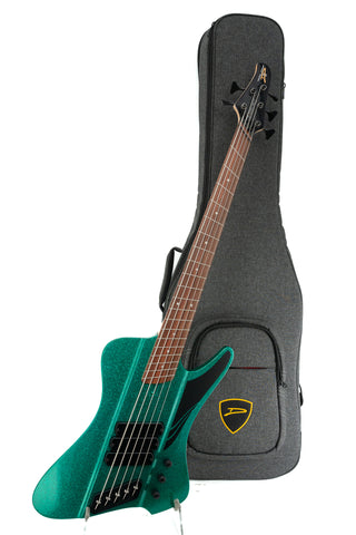 Dingwall D-Roc 5-String Electric Bass Guitar - Aquamarine Metalflake