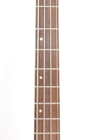 Used Ibanez SRH500 Semi Hollow Fretted Bass Guitar - Dragon Eye Burst Flat with Hardshell Case
