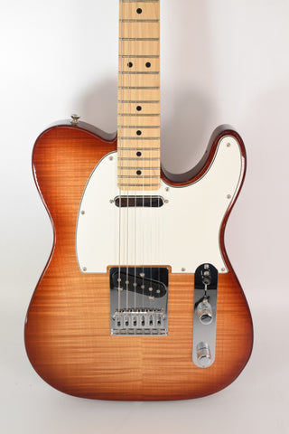 Used Fender Player Telecaster Plus Top with Hardshell Case - Sienna Sunburst